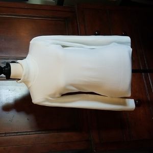 Cream turtleneck sweater